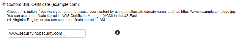 select cert